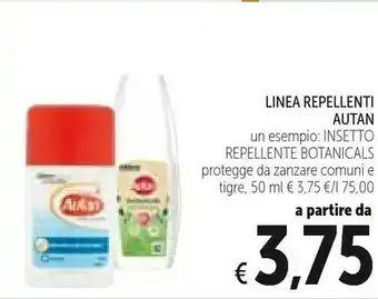 Conad Autan 309680 Repellente Per Insetti Spray 100 Ml offerta