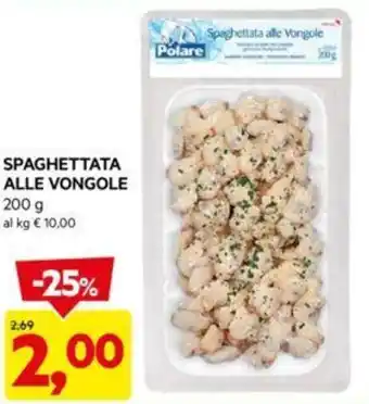 DPiù SPAGHETTATA ALLE VONGOLE 200 g offerta