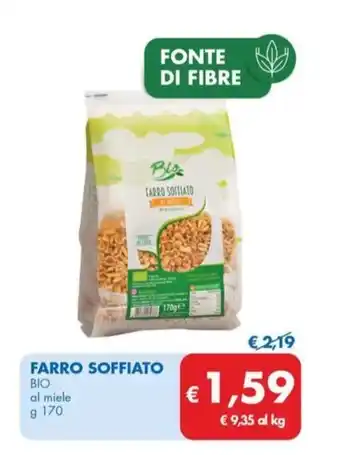 MD Discount FARRO SOFFIATO BIO al miele offerta