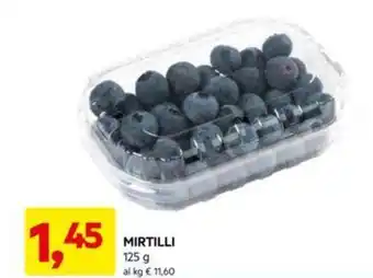 DPiù MIRTILLI 125 g offerta