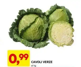 DPiù CAVOLI VERZE al kg offerta