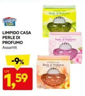 DPiù LIMPIDO CASA PERLE DI PROFUMO Assortiti offerta