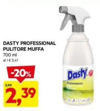 DPiù DASTY PROFESSIONAL PULITORE MUFFA 700 ml offerta