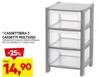 DPiù CASSETTI MULTIUSO offerta