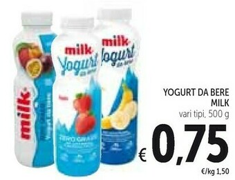 Conad Milk Yogurt Da Bere offerta