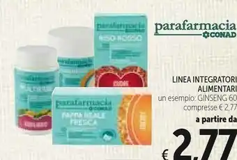 Conad Conad Linea Integratori Alimentari offerta