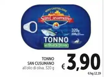Conad San cusumano Tonno In Olio D'Oliva 320 G(ml) offerta