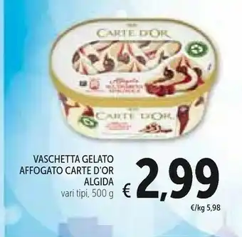 Conad Algida Carte D'Or Gelato Affogato Al Cioccolato 500 G(ml) offerta