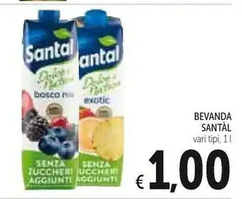 Conad Santal Bosco Mix Bevanda Senza Zuccheri Aggiunti offerta