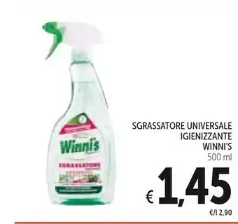 Conad Winni's Sgrassatore Universale Igienizzante offerta