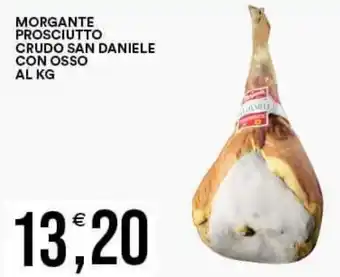 MORGANTE PROSCIUTTO CRUDO SAN DANIELE CON OSSO