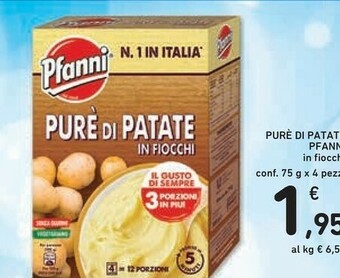 Conad Pfanni Pure Di Patate In Fiocchi offerta