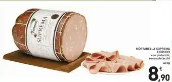 Conad Fiorucci Mortadella Suprema Con Pistacchi offerta
