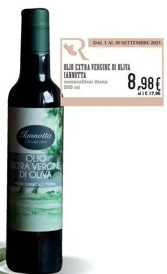 Conad Iannotta Olio Extra Vergine Di Oliva offerta