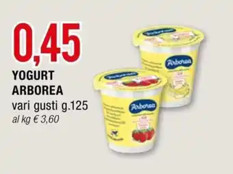 Hardis YOGURT ARBOREA vari gusti g.125 offerta