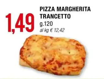 PIZZA MARGHERITA TRANCETTO g.120