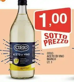 Sigma Cirio Aceto Di Vino Bianco offerta