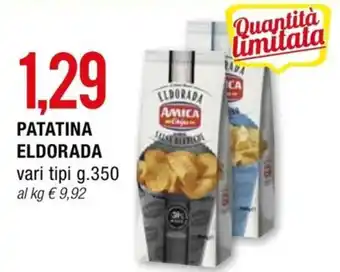 Hardis PATATINA ELDORADA vari tipi g.350 offerta