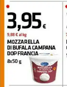 Superconti Francia Mozzarella Di Bufala Campana DOP offerta