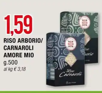 Hardis RISO ARBORIO/ CARNAROLI AMORE MIO g.500 offerta