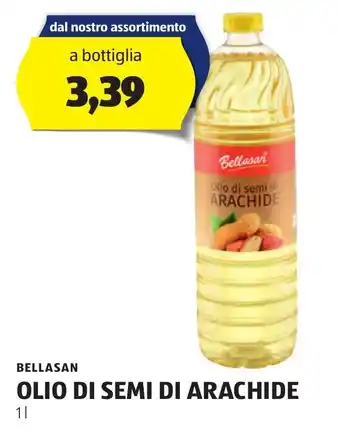 ALDI BELLASAN OLIO DI SEMI DI ARACHIDE 1 l offerta