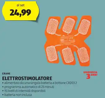 ALDI CRANE ELETTROSTIMOLATORE offerta