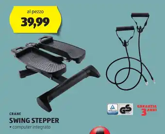 ALDI CRANE SWING STEPPER offerta