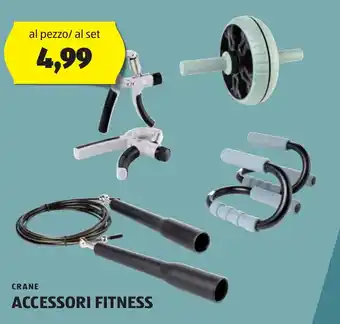 ALDI CRANE ACCESSORI FITNESS offerta
