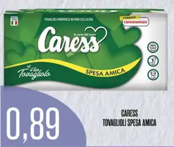 Supermercati Pasquale Prisco CARESS TOVAGLIOLI SPESA AMICA offerta
