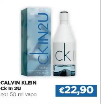 Acqua & Sapone CALVIN KLEIN Ck in 2U edt 50 ml vapo offerta