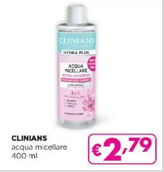 Acqua & Sapone CLINIANS acqua micellare 400 ml offerta