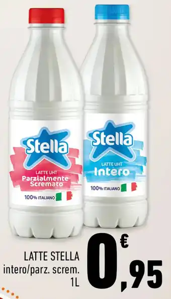 Conad LATTE STELLA intero/parz. screm. 1L offerta