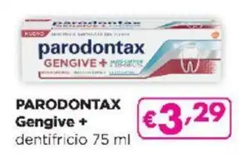 Acqua & Sapone PARODONTAX Gengive + dentifricio 75 ml offerta