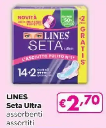 Acqua & Sapone LINES Seta Ultra assorbenti assortiti offerta