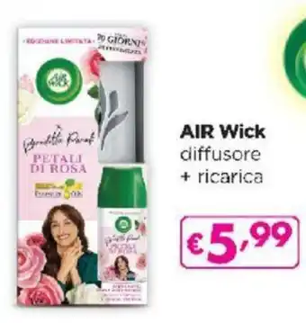 Acqua & Sapone AIR Wick diffusore + ricarica offerta