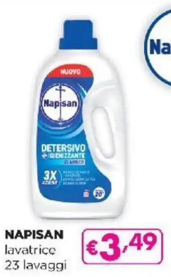 Acqua & Sapone NAPISAN lavatrice 23 lavaggi offerta