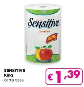 Acqua & Sapone SENSITIVE King carta casa offerta