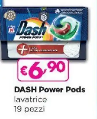 Acqua & Sapone DASH Power Pods lavatrice 19 pezzi offerta