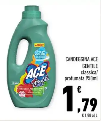 Conad CANDEGGINA ACE GENTILE classical profumata 950ml offerta