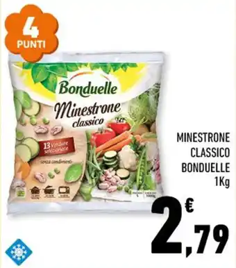 Conad MINESTRONE CLASSICO BONDUELLE 1Kg offerta
