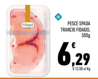 Conad PESCE SPADA TRANCIO FIDAGEL 500g offerta