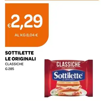 Ekom SOTTILETTE LE ORIGINALI CLASSICHE g 285 offerta