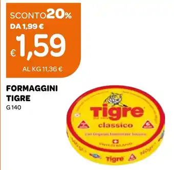 Ekom FORMAGGINI TIGRE g 140 offerta