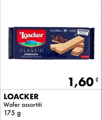 Iper Tosano LOACKER Wafer assortiti 175 g offerta