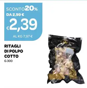 Ekom RITAGLI DI POLPO COTTO g 300 offerta