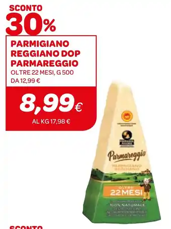 Ekom PARMIGIANO REGGIANO DOP PARMIGIANO g 500 offerta