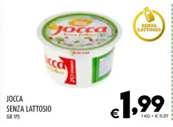 JOCCA SENZA LATTOSIO GR 175
