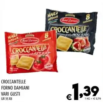 CROCCANTELLE FORNO DAMIANI VARI GUSTI GR 35 X8