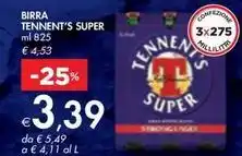 Bennet BIRRA TENNENT'S SUPER offerta