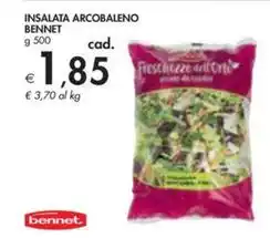 Bennet INSALATA ARCOBALENO BENNET g 500 offerta